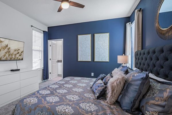 King Suite Bedroom 1 (Angle)
50" Roku TV