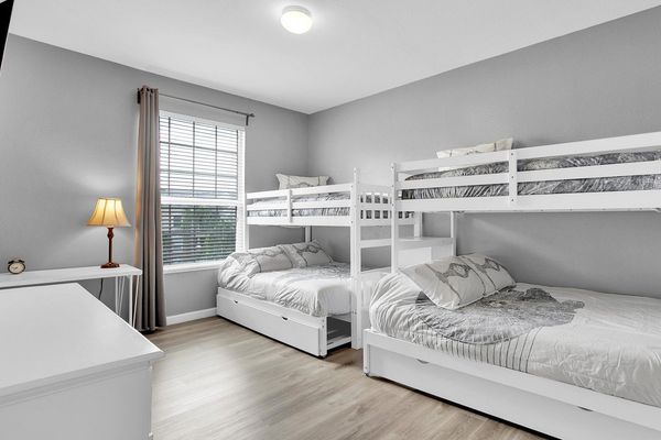 Two Twin/Double Bunks Bedroom 2
Shared Bathroom