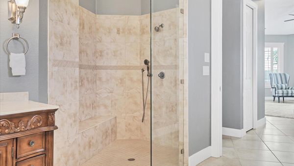 Master bathroom shower