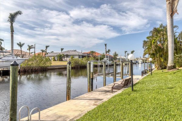 Expansive dock on the canal (Boat lift not available)