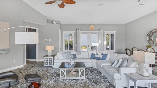 Huge and comfortable couch perfect for curling up and watching a movie