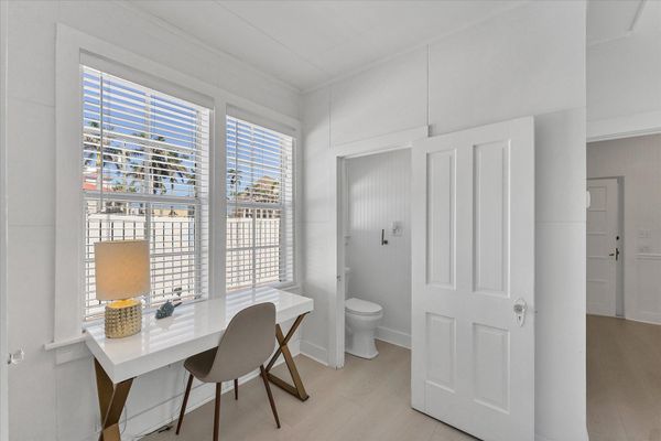 Half bath off of main living space