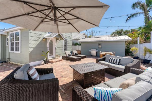Spacious patio for enjoying the outdoors
