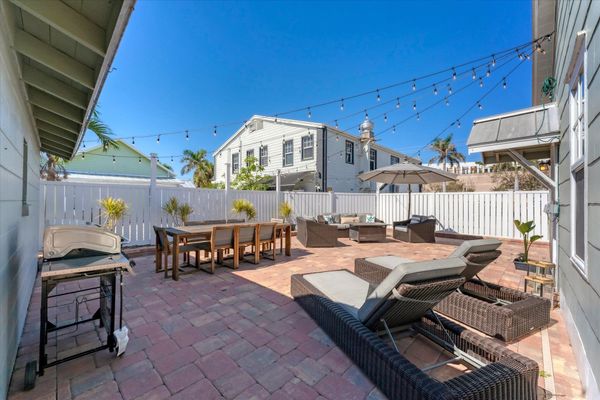 Private outdoor patio seating plus dining, lounges and grill