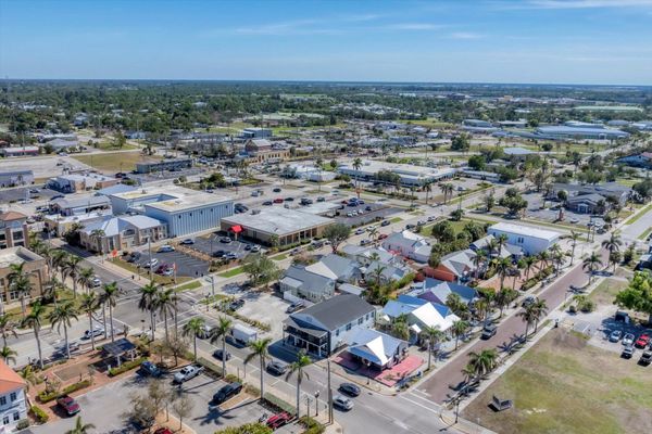 Aerial of downtown including office/loft