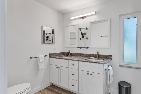 Bathroom #1 with walk-in shower