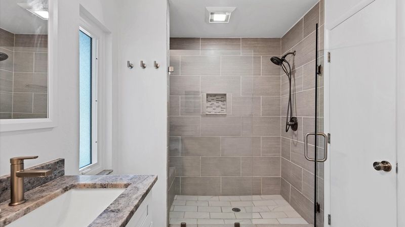 Bathroom #1 with walk-in shower