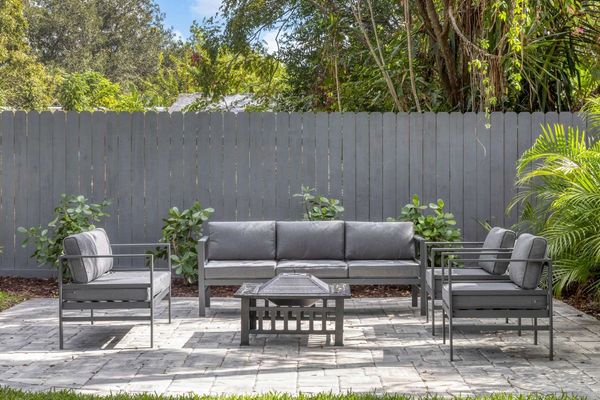 backyard seating