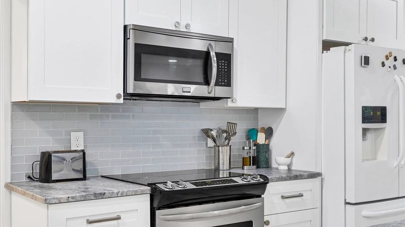 Stainless steel appliances