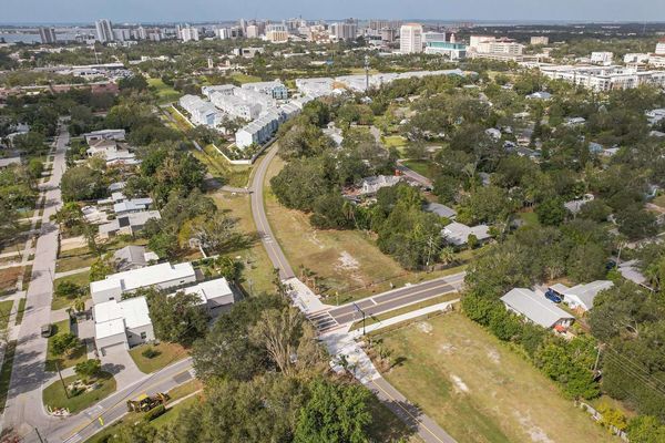 Aerial view of Legacy Trail