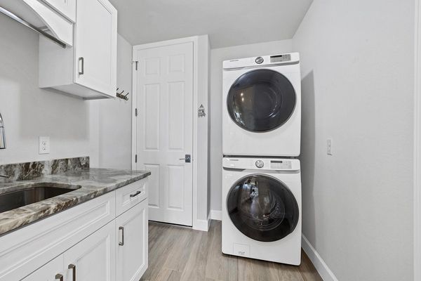 Laundry Room with full-size washer and dryer