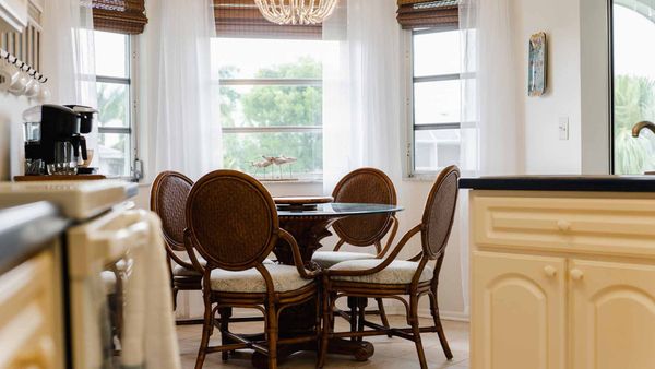 Breakfast table