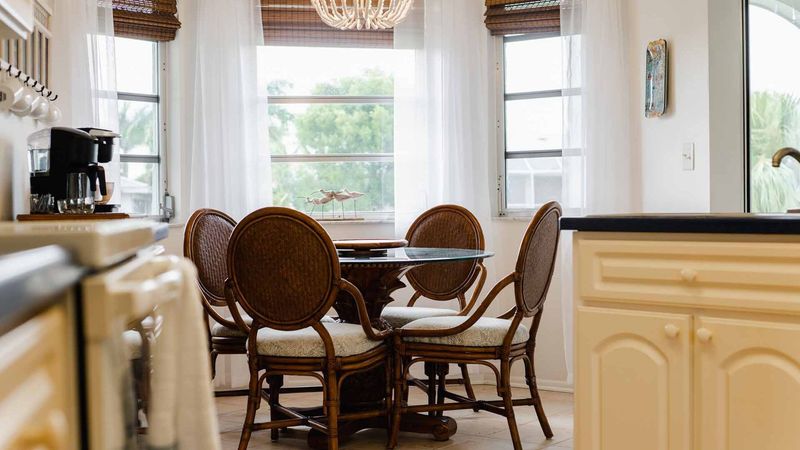 Breakfast table