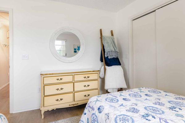 Comfortable guest bedroom