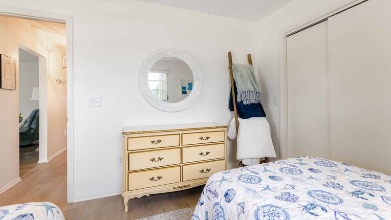 Comfortable guest bedroom