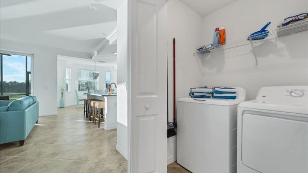 Full Size Washer and Dryer in the unit