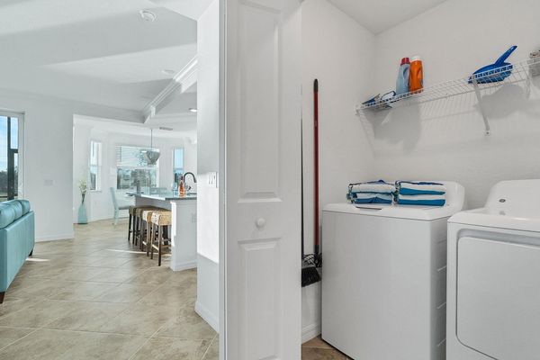 Full Size Washer and Dryer in the unit