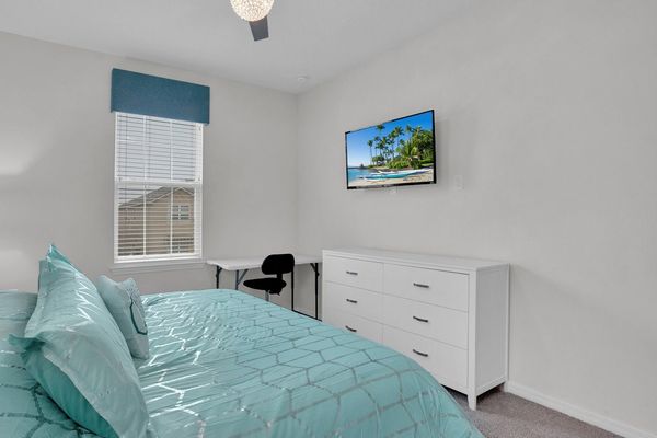 King Suite Bedroom 6 (Angle)
43" Roku TV