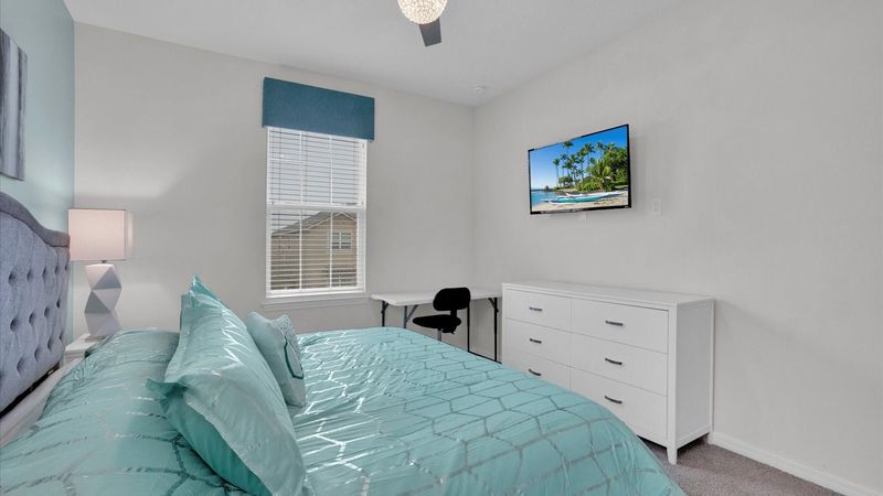 King Suite Bedroom 6 (Angle)
43" Roku TV