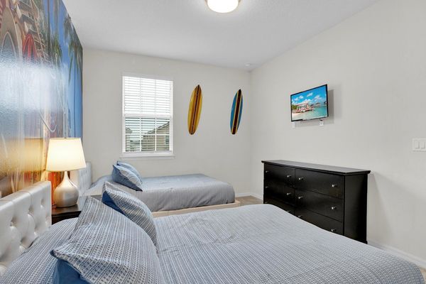 Two Doubles Bedroom 5 (Angle)
32" Roku TV