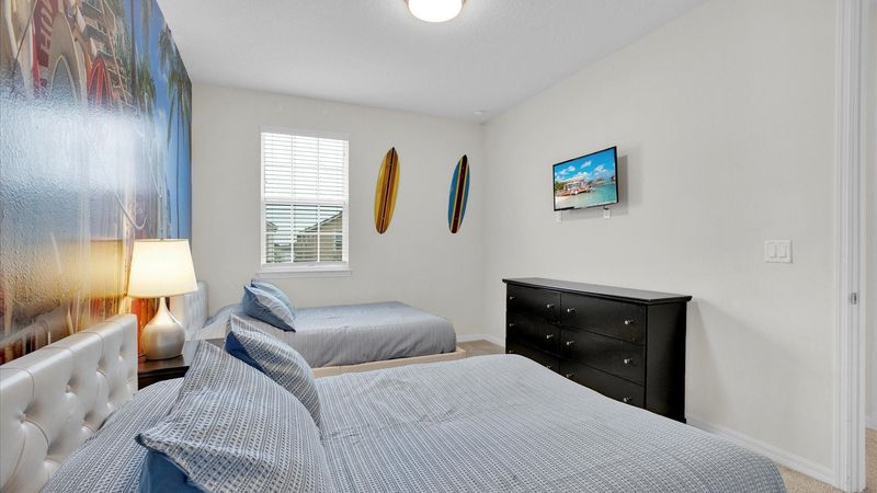 Two Doubles Bedroom 5 (Angle)
32" Roku TV