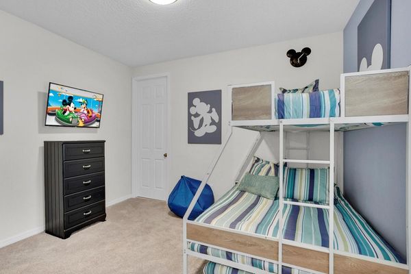 Twin/Double  Bunk + Twin Trundle Bunk  Bedroom 7 (Angle)
43" Roku TV