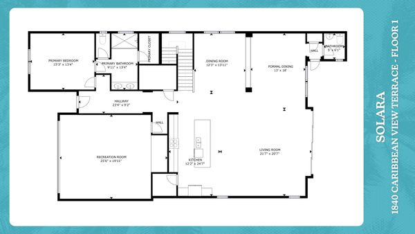 Floor Plan 1st Floor