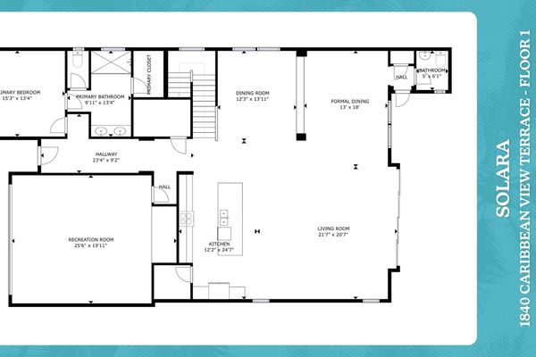 Floor Plan 1st Floor