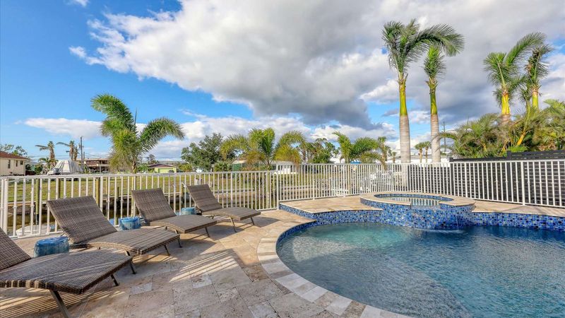 Soak up the sunshine on the pool deck
