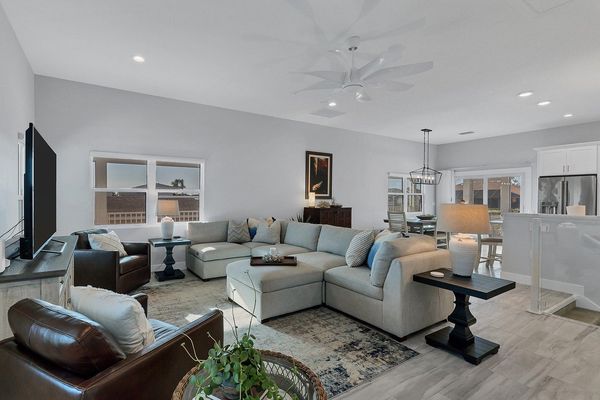 Gather in the large open living room