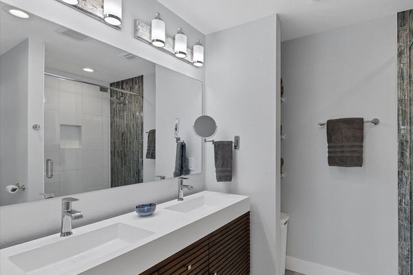 Master bathroom space