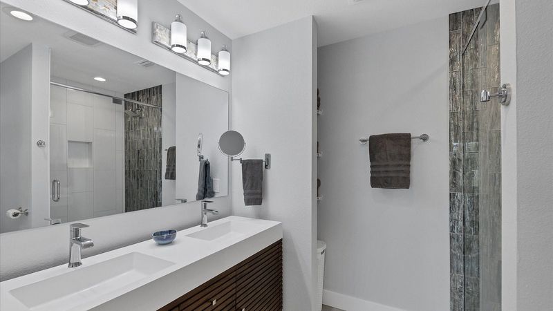 Master bathroom space
