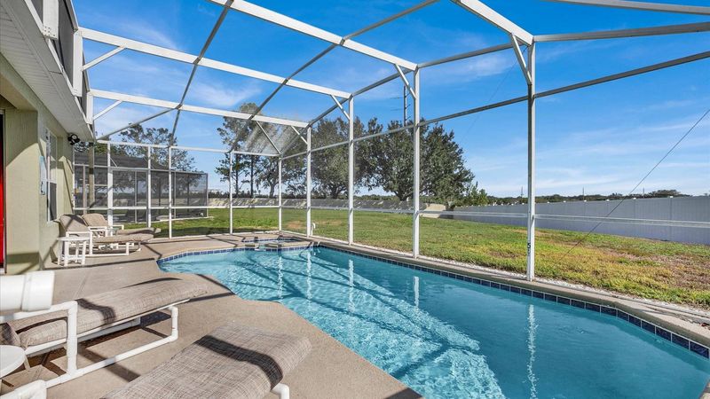 Pool Deck
Pool Faces South
No Rear Neighbors