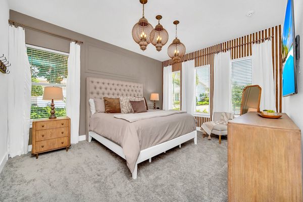 King suite on the first floor