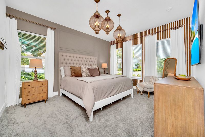 King suite on the first floor