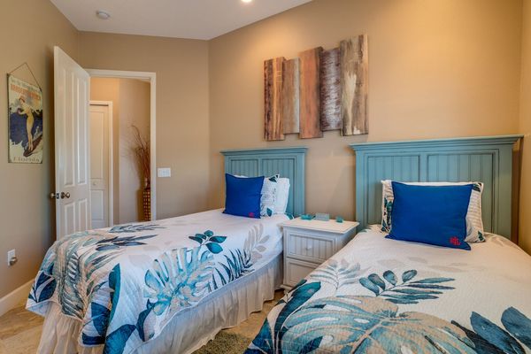 Bedroom 3- 2 Twin Beds