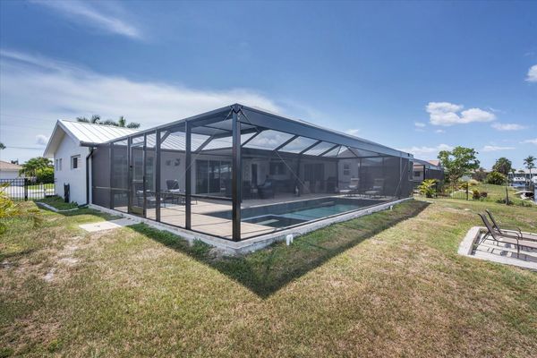 Pool and spa North East facing