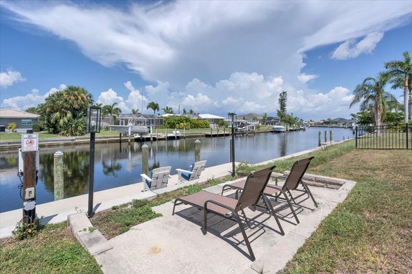 Chaise loungers by dock (Boat lift not available)