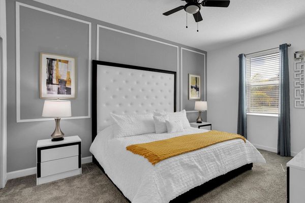 King Suite Bedroom 2 Downstairs
Attached Bathroom