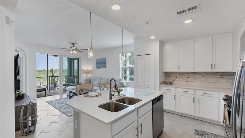 Open and spacious kitchen