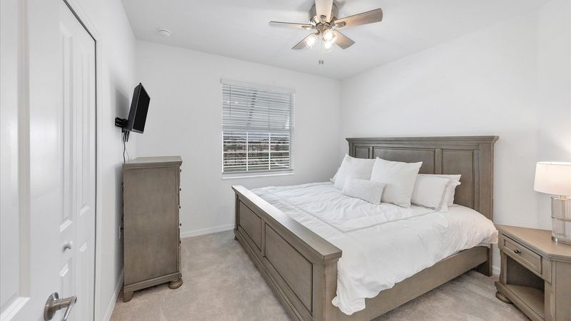 Third bedroom with King bed