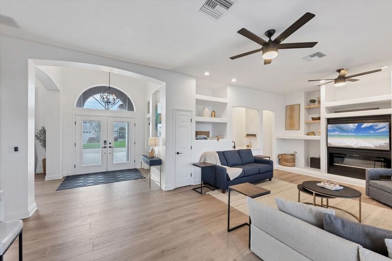 Bright and open living room