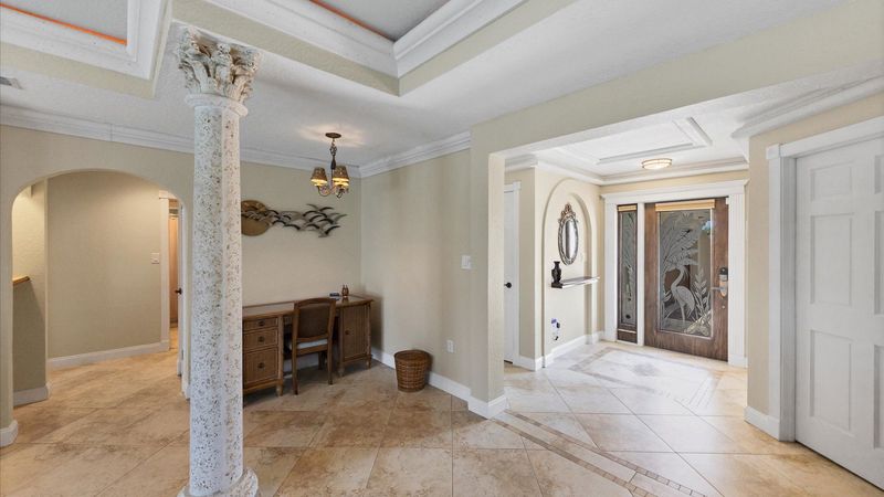 Welcoming entryway
