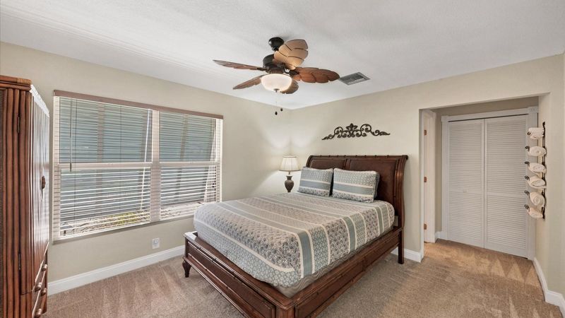 Fourth bedroom with queen bed