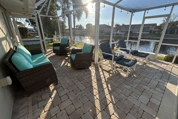 The perfect place for soaking up the sunshine