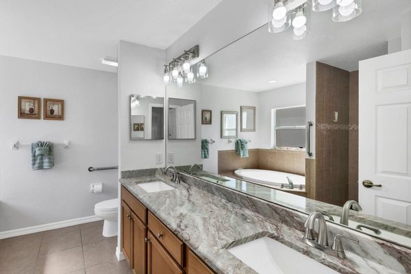 Master bathroom