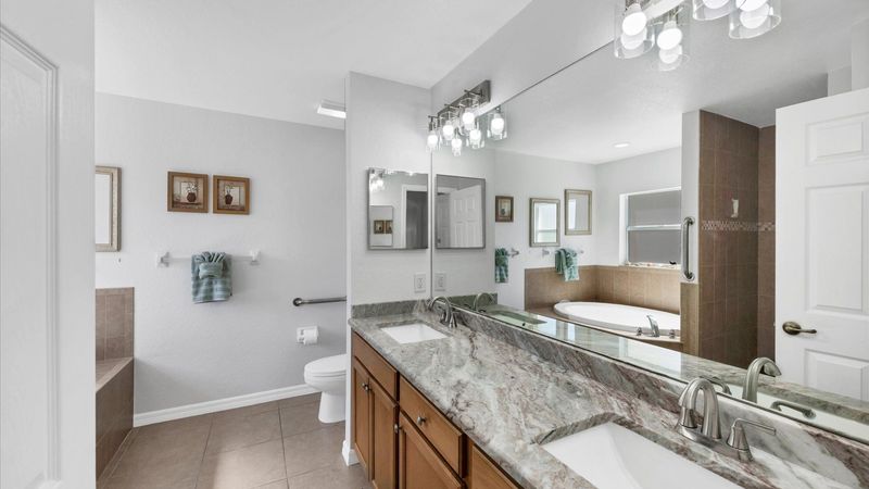 Master bathroom