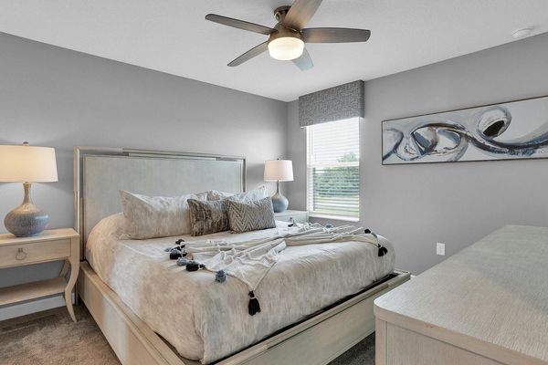 King Bedroom 8 Upstairs
Shared Bathroom