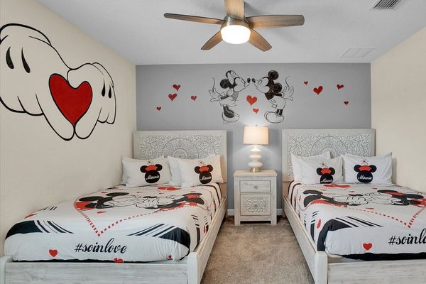 Two Doubles Bedroom 7 (Angle)