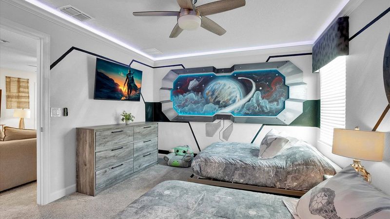 Twin/Double Bedroom 3 (Angle)
50" Smart TV